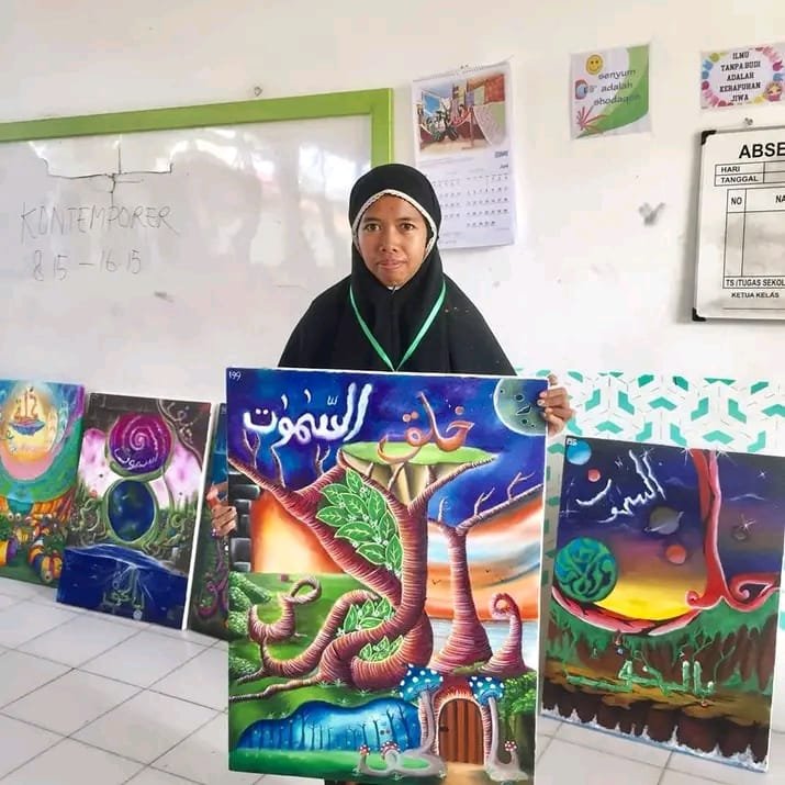 Juara II Kaligrafi Kontemporer